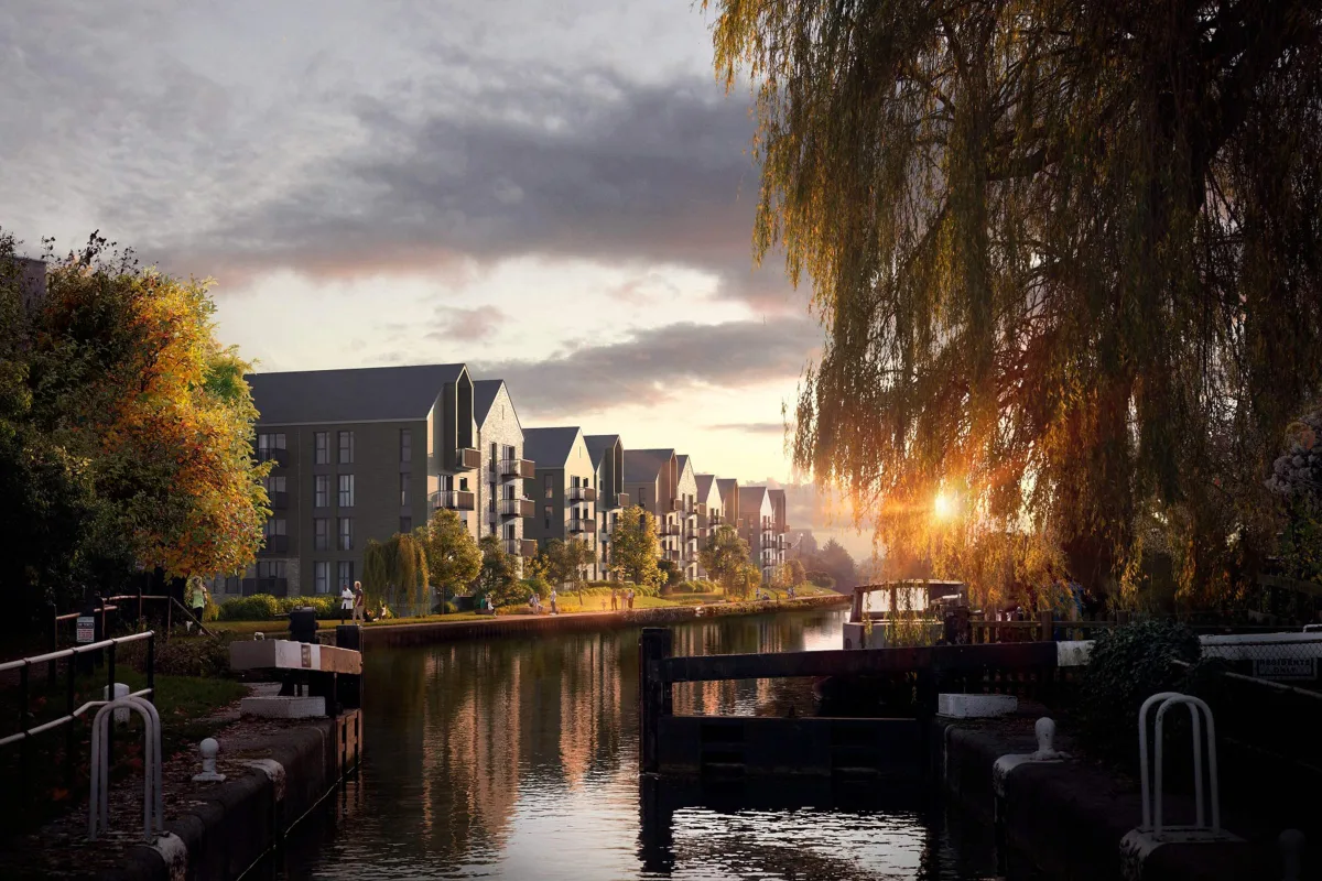 Hertford Locks, exterior (2/4)