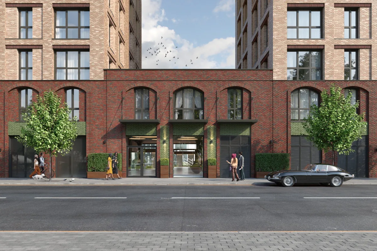 Waterhouse Gardens, exterior (10/16)